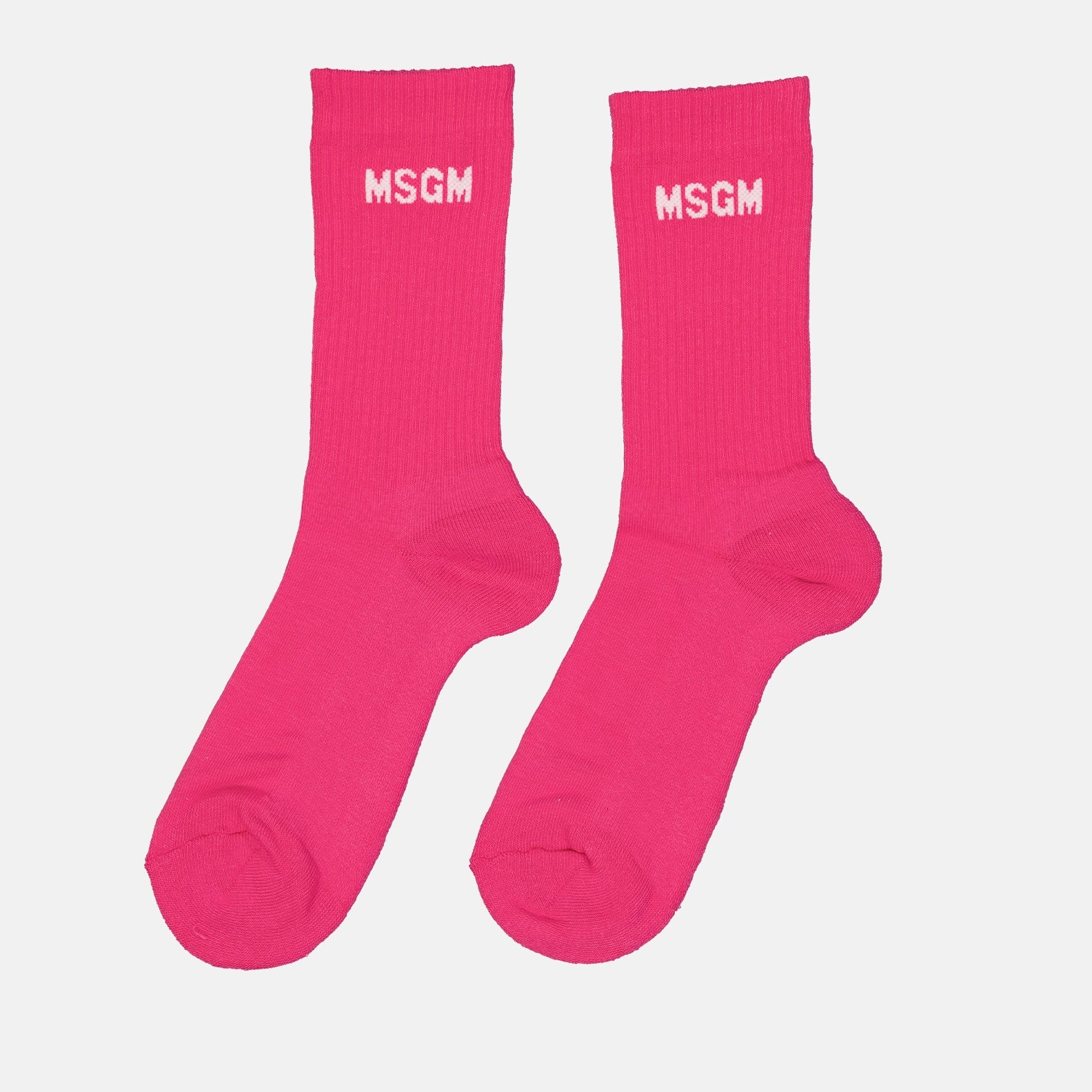 Roupa íntima e homewear Chaussettes à logo MSGM Rosa Femme