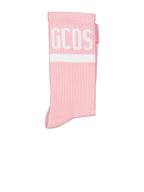 Roupa íntima e homewear Chaussettes à logo GCDS Rosa Femme