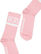 Roupa íntima e homewear Chaussettes à logo GCDS Rosa Femme