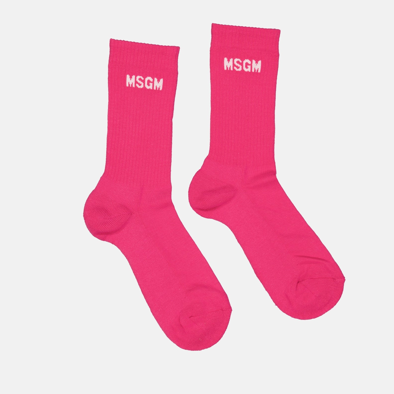 Roupa íntima e homewear Chaussettes à logo MSGM Rosa Femme