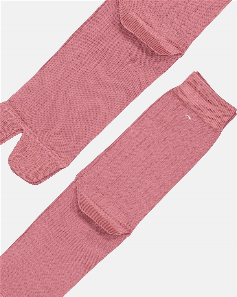 Lenços e luvas Chaussettes Tabi Maison Margiela Rosa Femme
