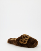 Underwear and homewear Logo slippers GCDS Brown Unisex