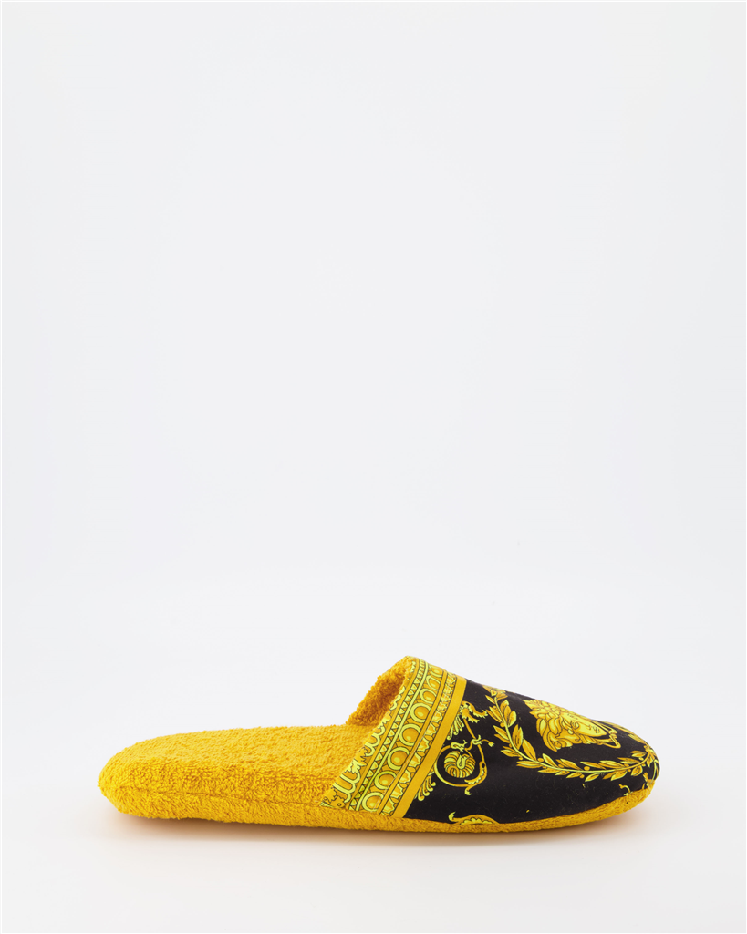 Roupa íntima e homewear Chaussons Barocco Versace Amarelo Unissex