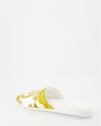 Roupa íntima e homewear Chaussons Barocco Versace Branco Unissex