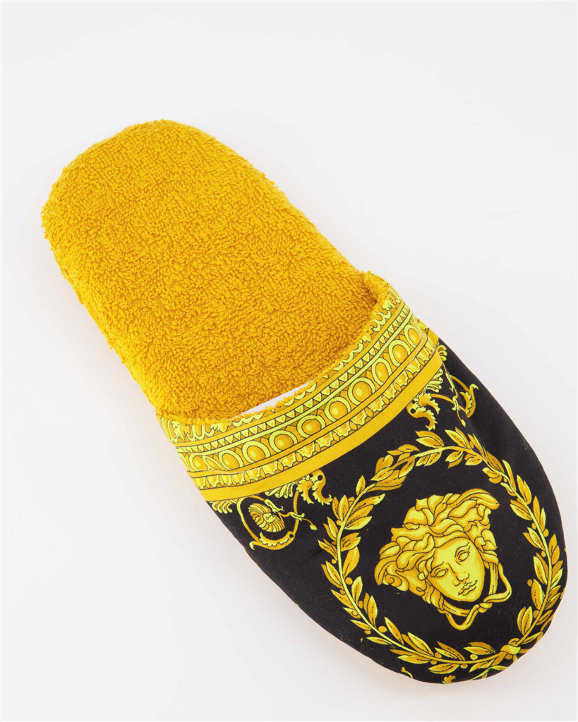 Roupa íntima e homewear Chaussons Barocco Versace Amarelo Unissex