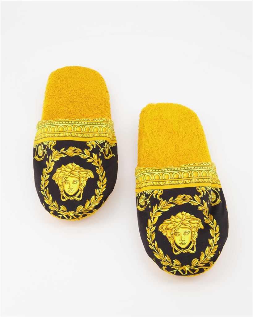 Roupa íntima e homewear Chaussons Barocco Versace Amarelo Unissex