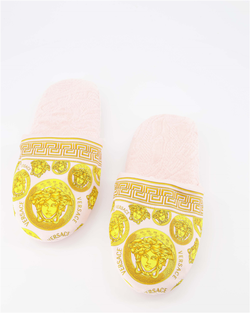 Roupa íntima e homewear Chaussons Medusa Amplified Versace Rosa Unissex