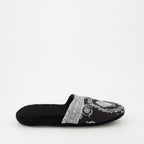 Ropa interior y homewear Chaussons Medusa Versace Negro Unisexo