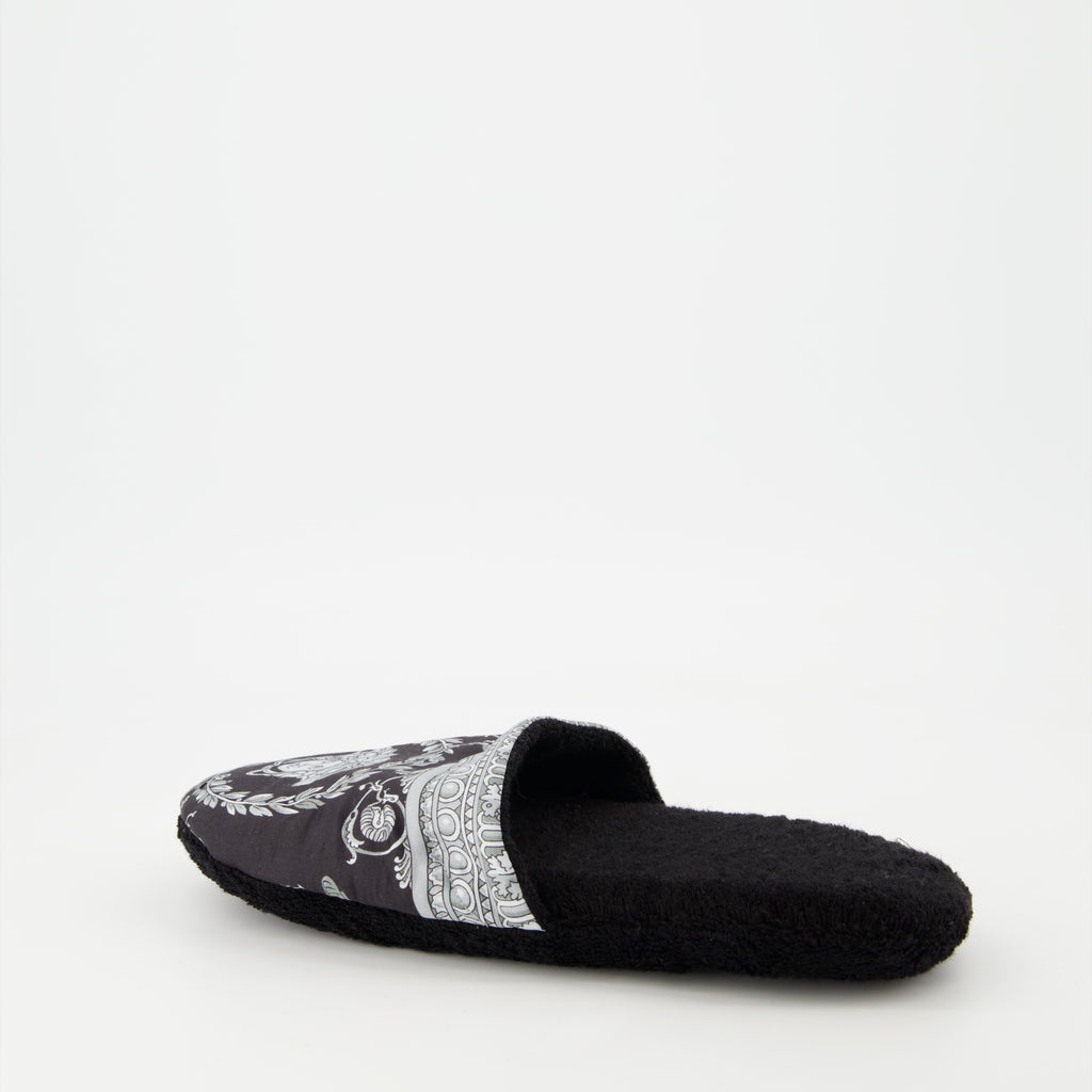 Ropa interior y homewear Chaussons Medusa Versace Negro Unisexo