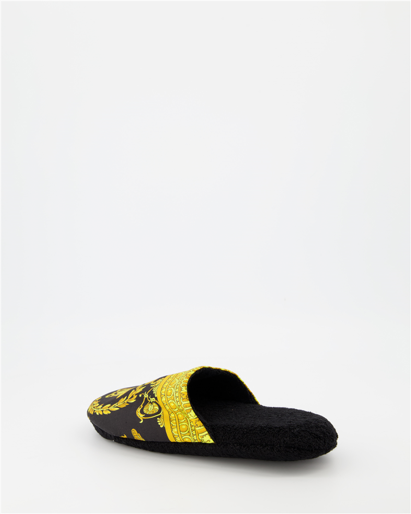 Ropa interior y homewear Chaussons Medusa Versace Negro Unisexo