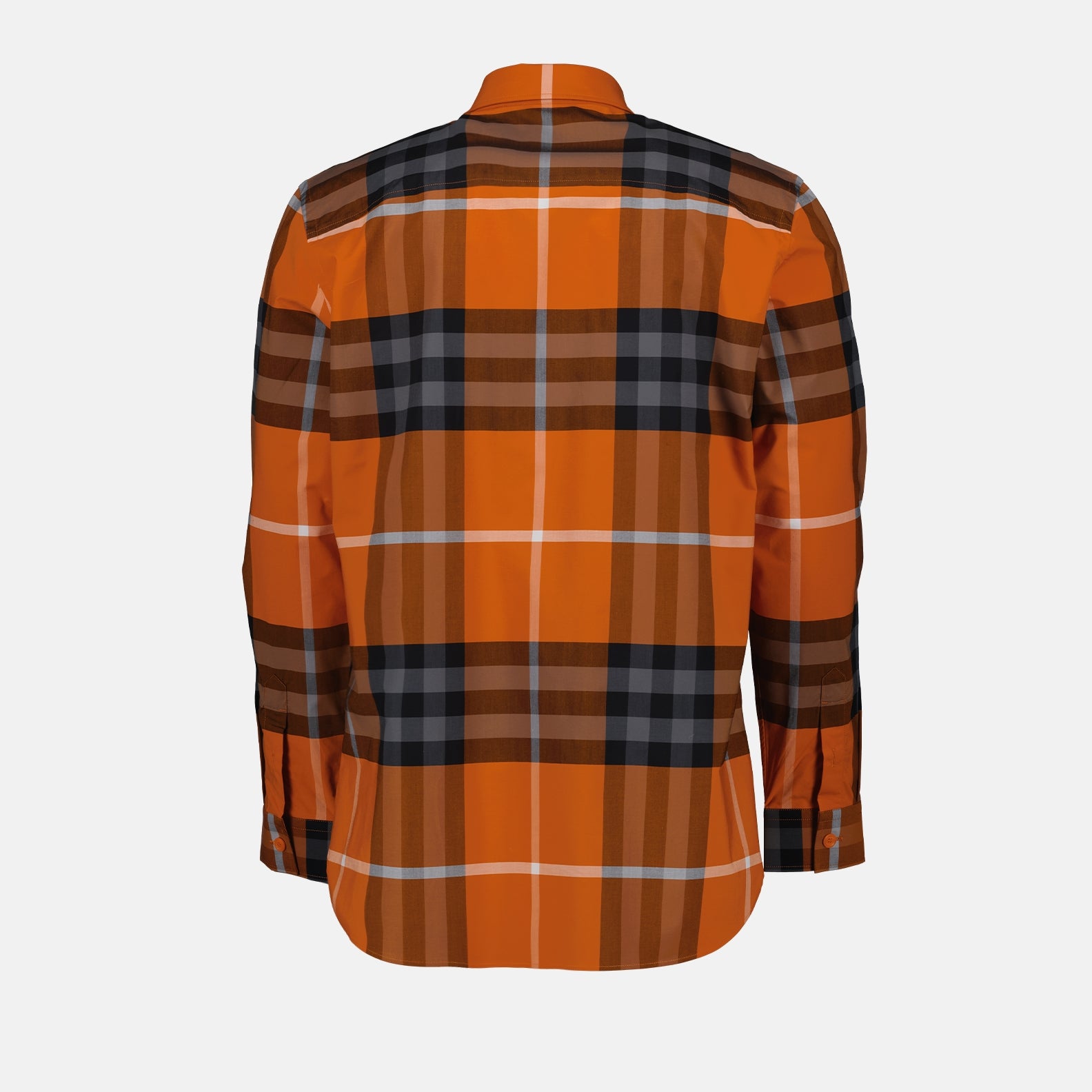 Camisas Chemise à carreaux Cantell Burberry Laranja Homme