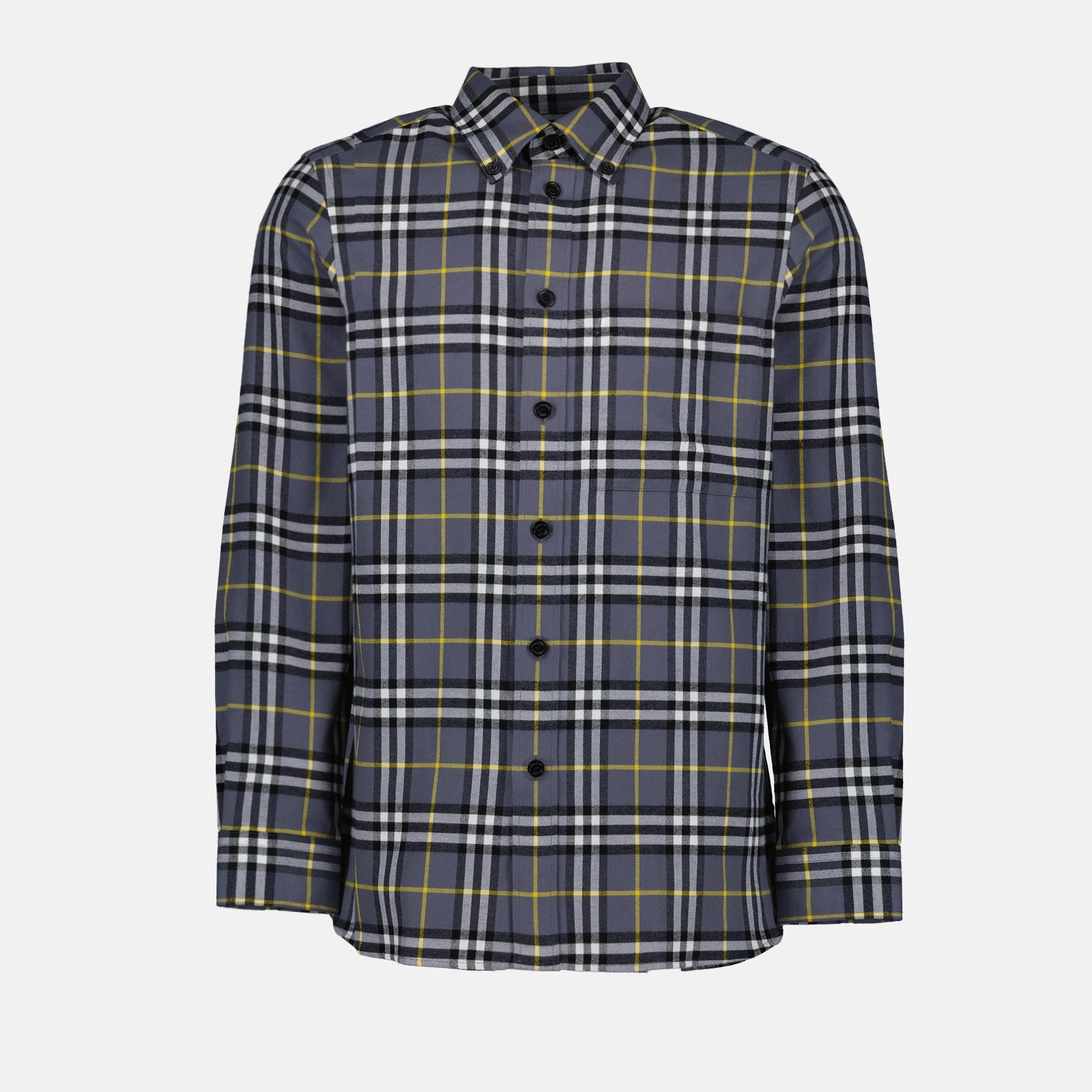 Camisas Chemise à carreaux Burberry Gris Homme