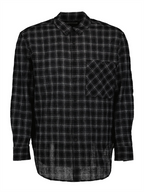 Camisas Chemise à carreaux Saint Laurent Negro Homme
