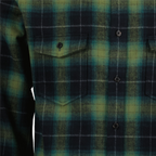 Camisas Chemise à carreaux Saint Laurent Verde Homme