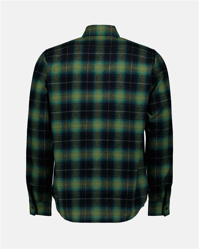 Camisas Chemise à carreaux Saint Laurent Verde Homme