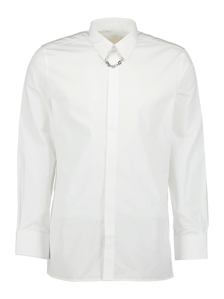 Camisas Chemise à chaîne Givenchy Blanco Homme