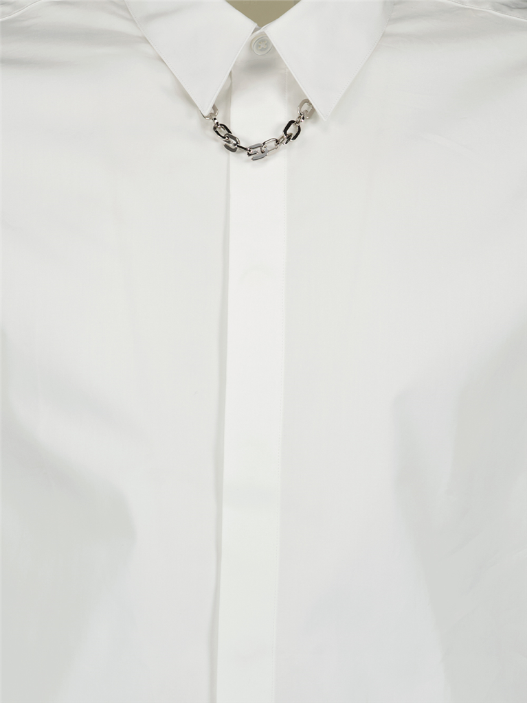 Camisas Chemise à chaîne Givenchy Blanco Homme