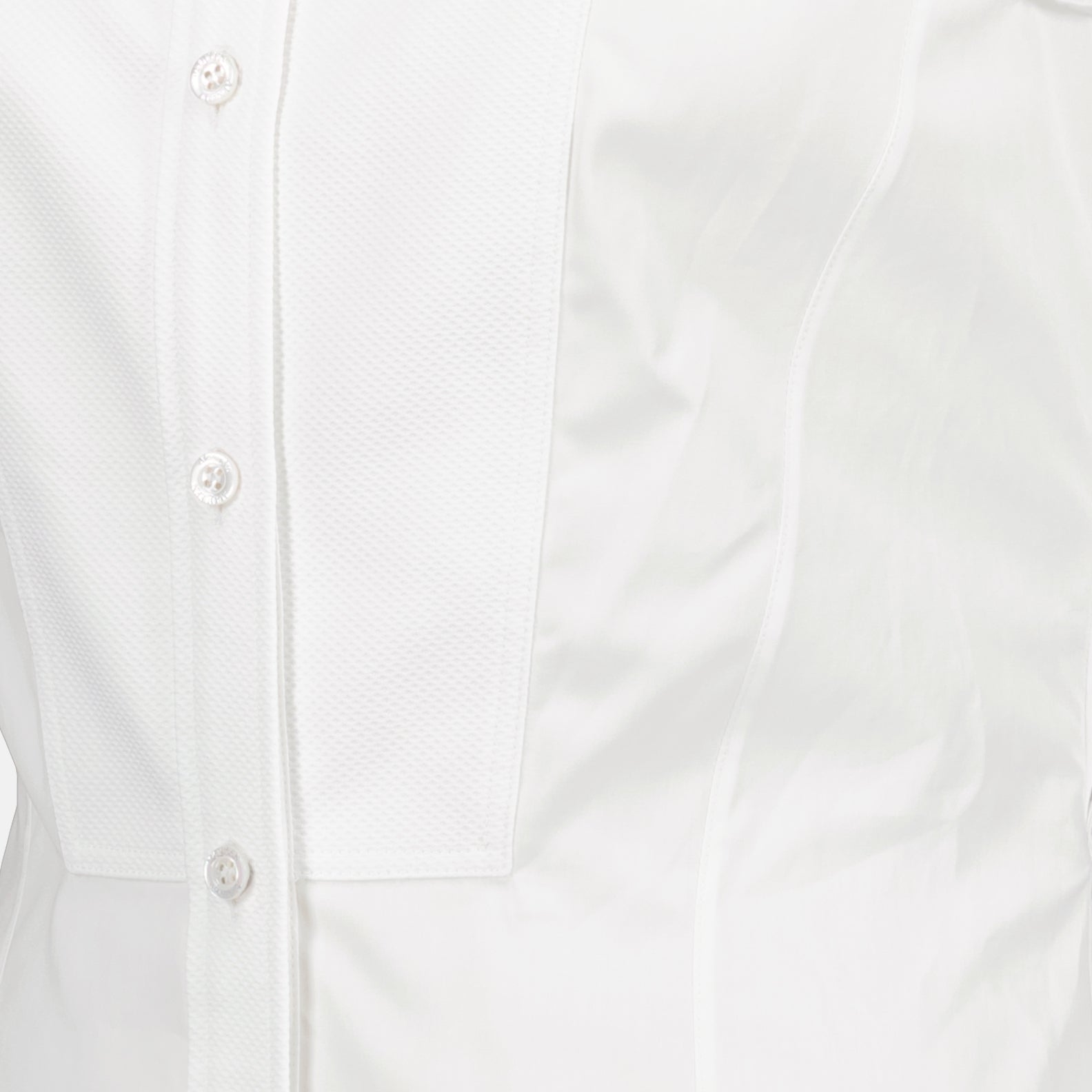 Camisas Chemise à découpes Alexander McQueen Blanco Femme