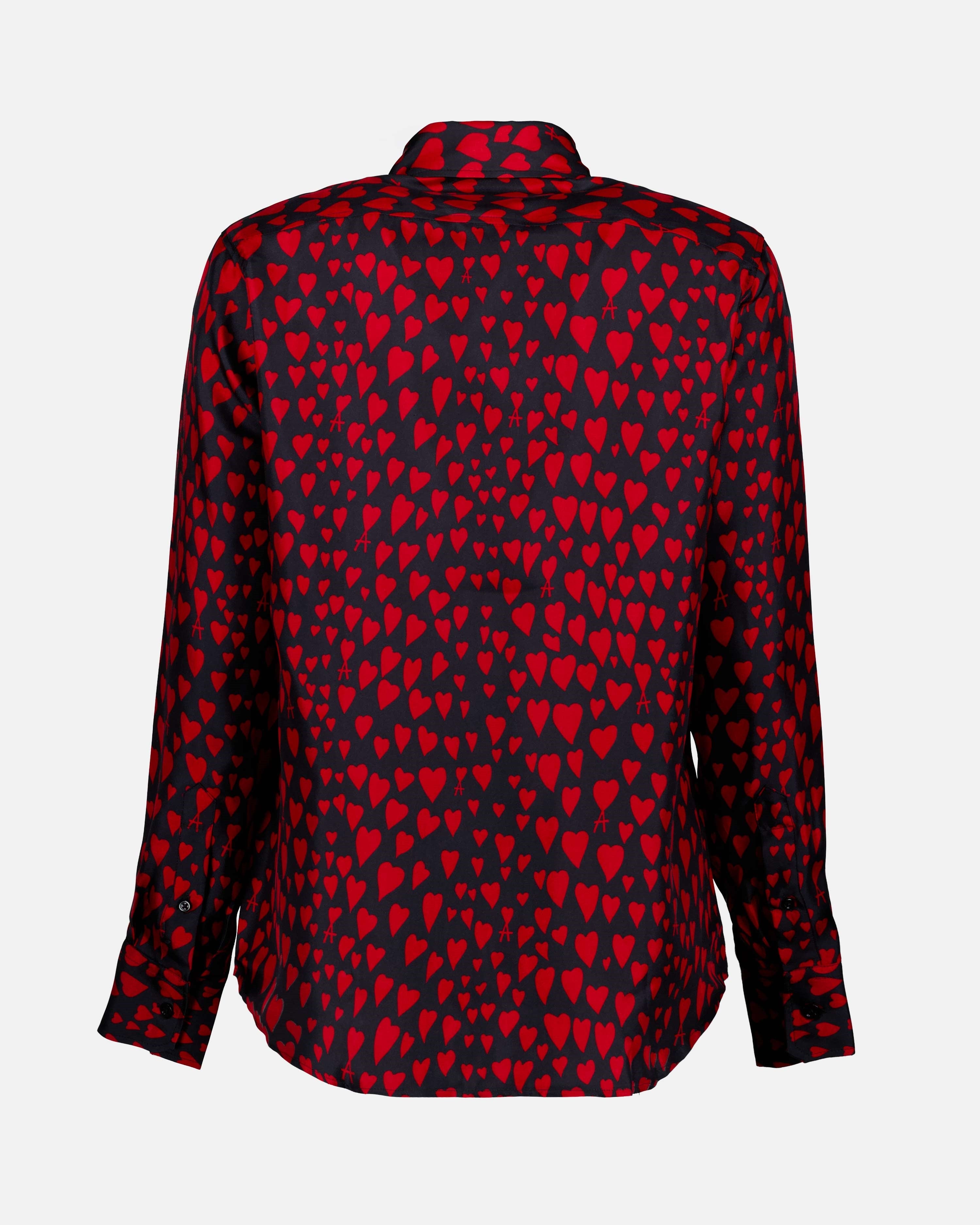 Camisas Chemise à imprimé Ami PARIS Negro Femme