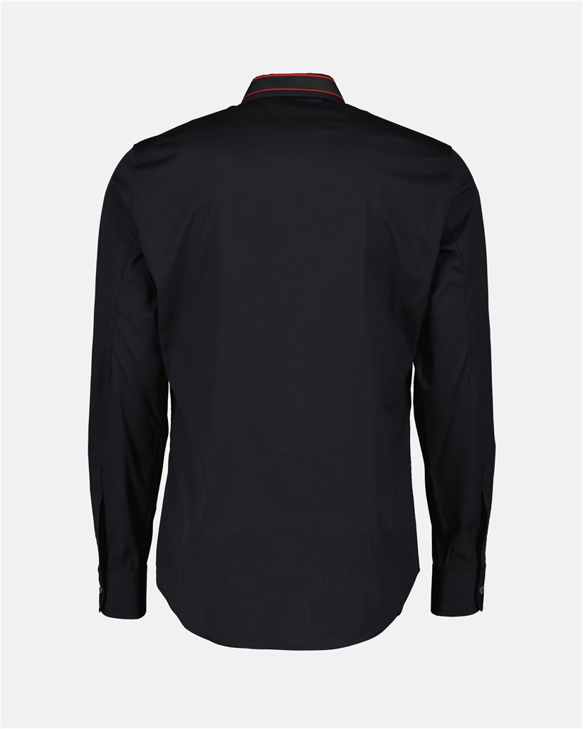 Camisetas Chemise à logo Alexander McQueen Preto Homme