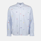 Camisas Chemise à rayures Kenzo Pixel Kenzo Azul Homme