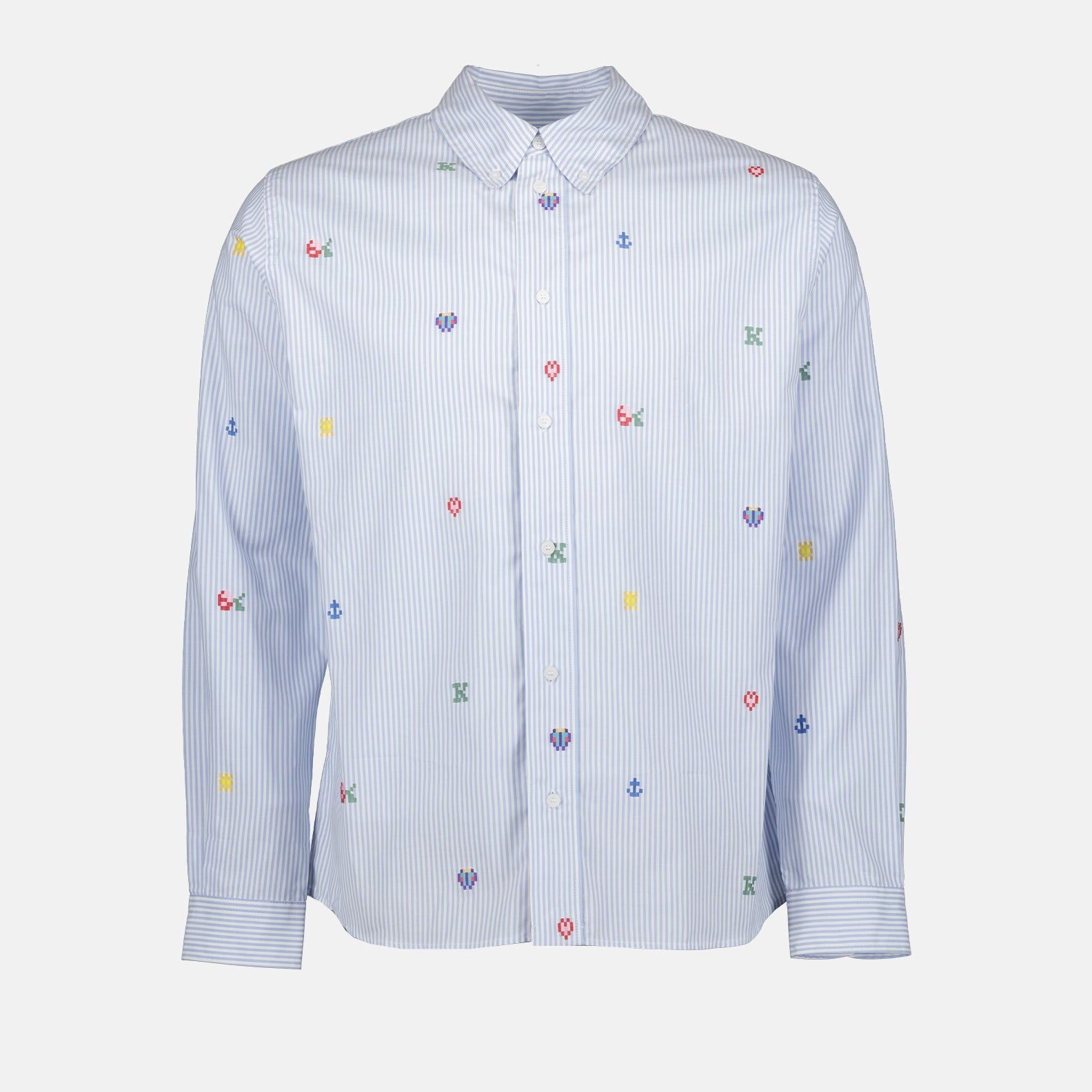 Camisas Chemise à rayures Kenzo Pixel Kenzo Azul Homme