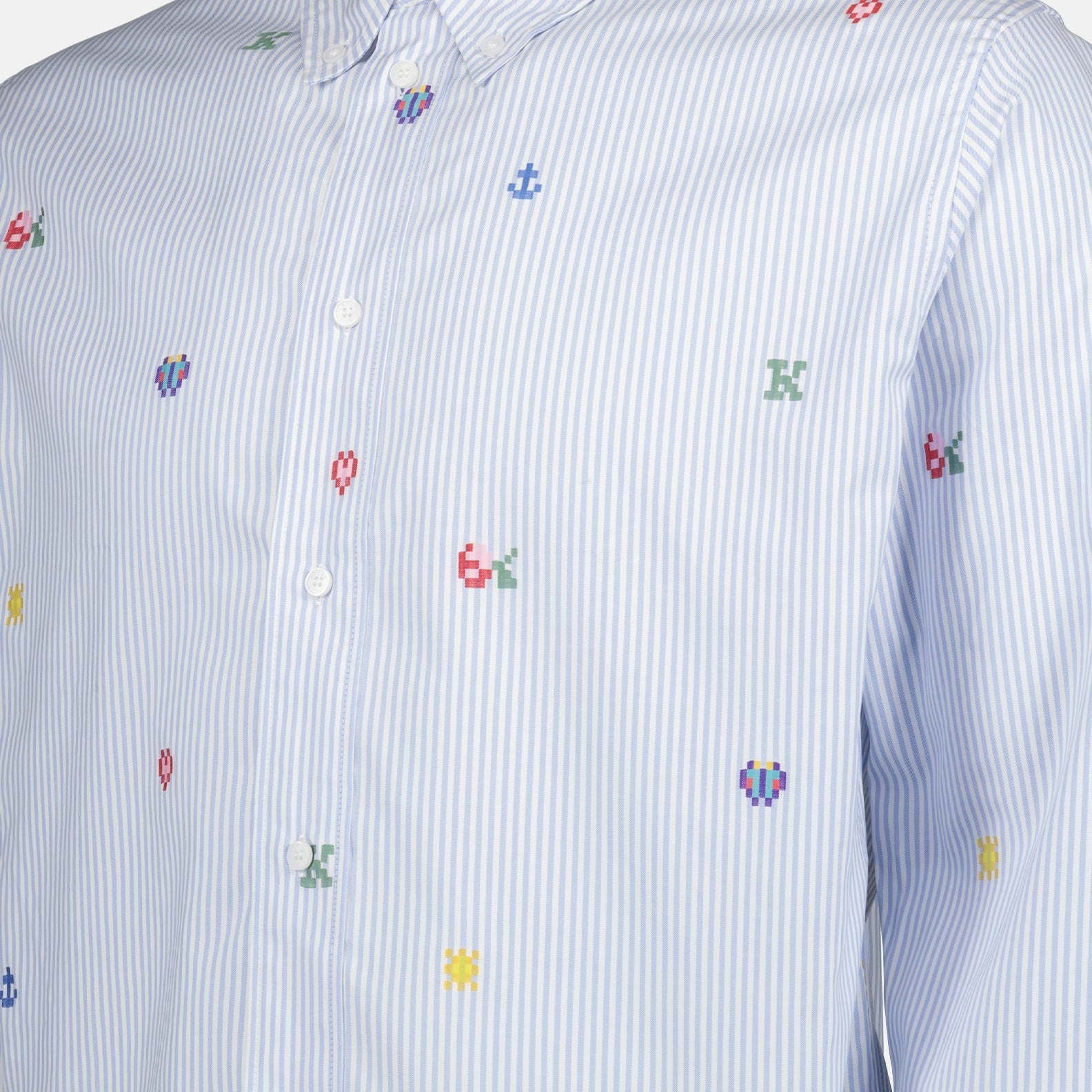 Camisas Chemise à rayures Kenzo Pixel Kenzo Azul Homme