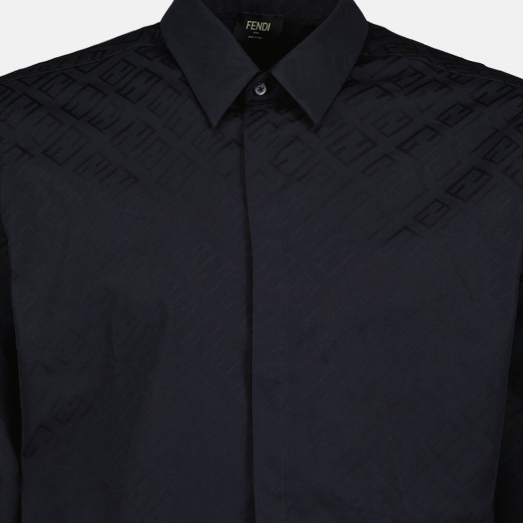 Camisas Chemise Baguette Fendi Negro Homme