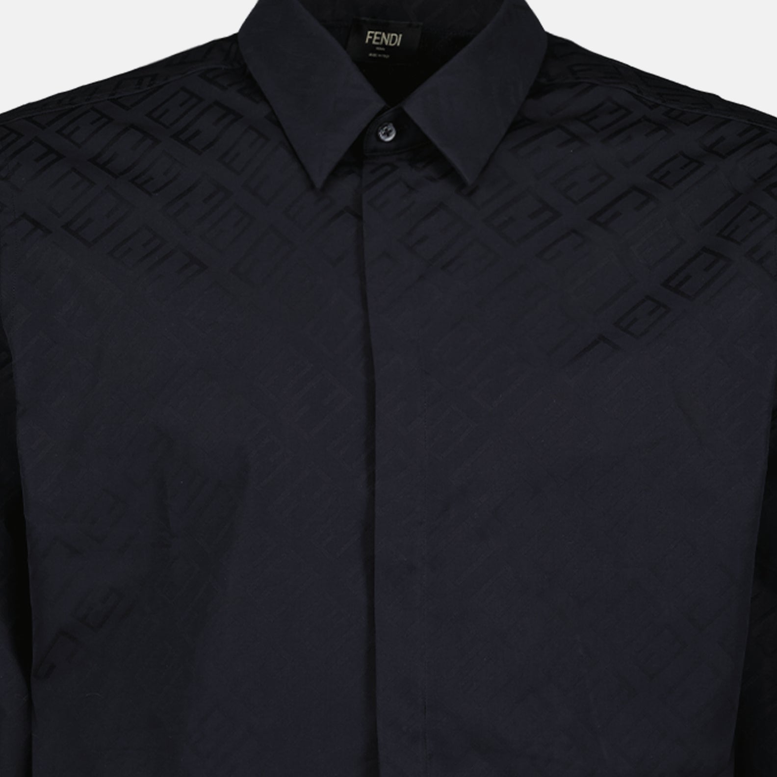 Camisas Chemise Baguette Fendi Preto Homme