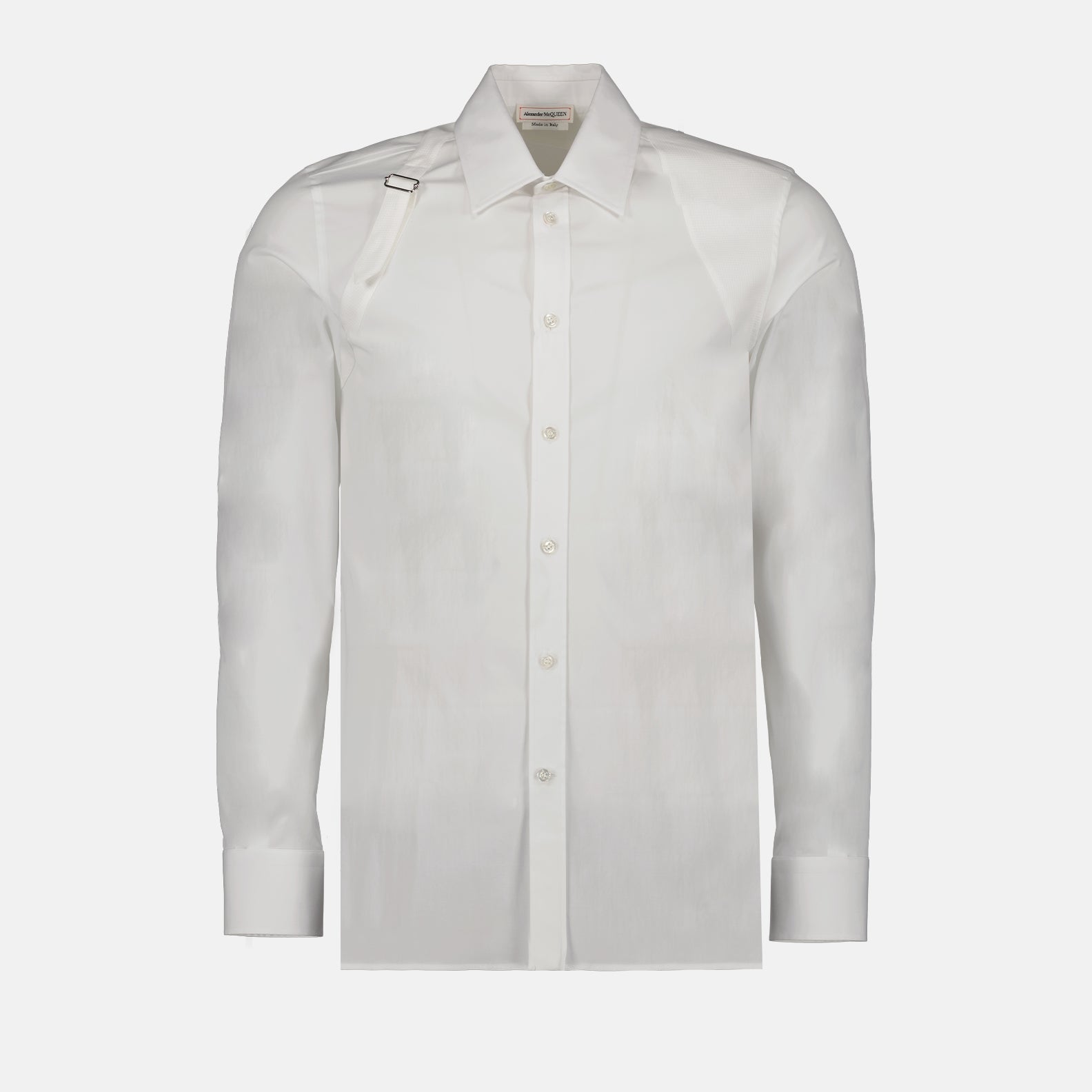 Camisas Chemise à bretelle Alexander McQueen Blanco Homme