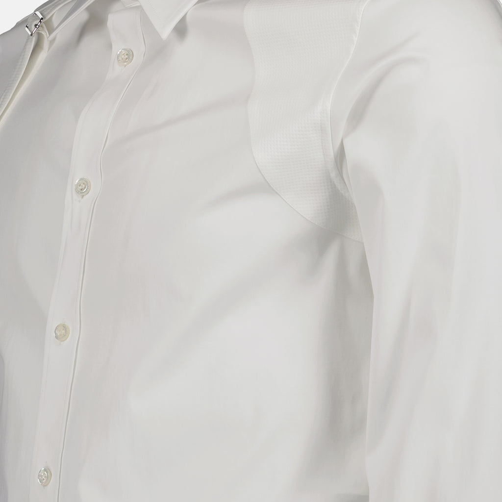 Camisas Chemise à bretelle Alexander McQueen Blanco Homme