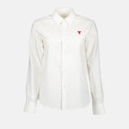 Camisas Chemise Ami de Coeur rouge Ami PARIS Branco Femme