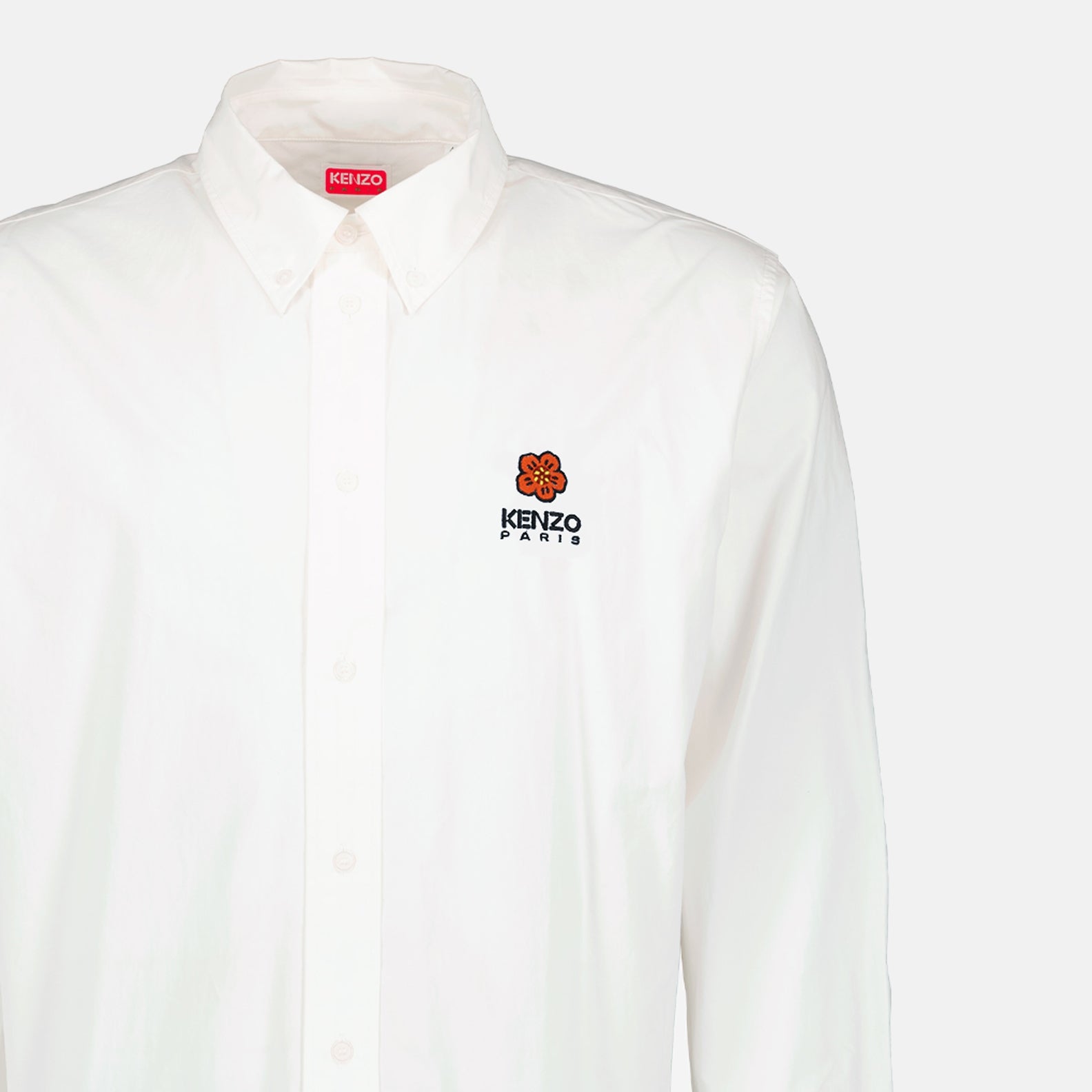 Camisas Chemise Boke Flower Kenzo Blanco Homme