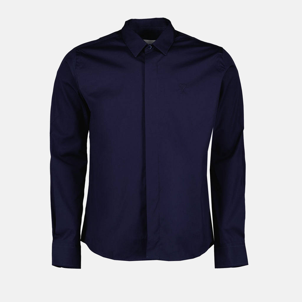 Camisas Chemise Ami de Coeur Ami PARIS Azul Homme