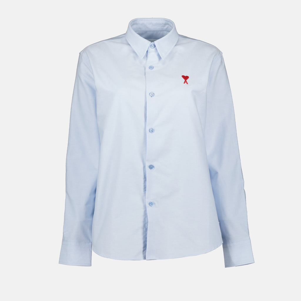 Camisas Chemise Ami de Coeur rouge Ami PARIS Azul Femme