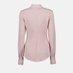 Camisas Chemise cintrée Victoria Beckham Rosa Femme