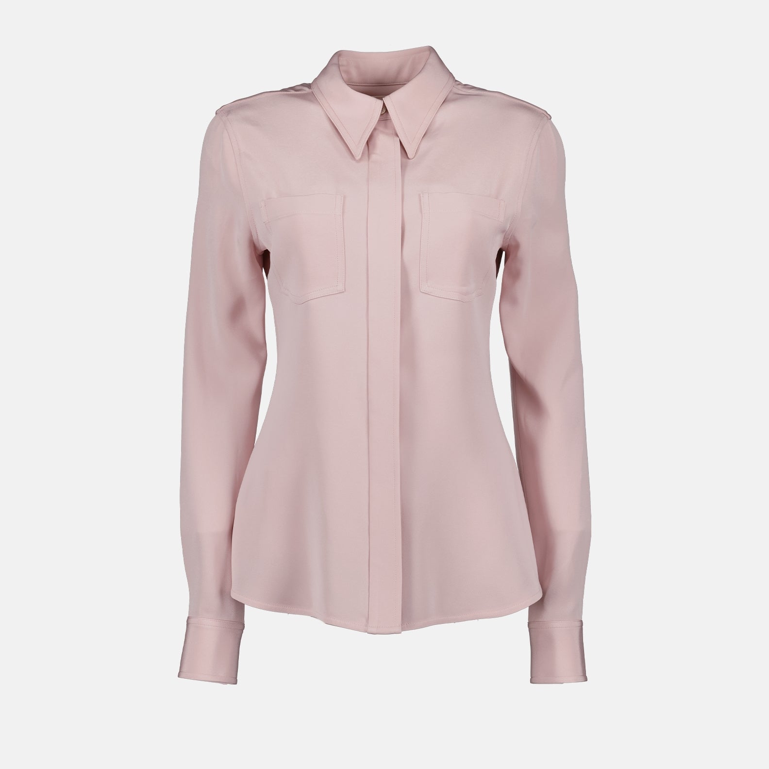 Camisas Chemise cintrée Victoria Beckham Rosa Femme