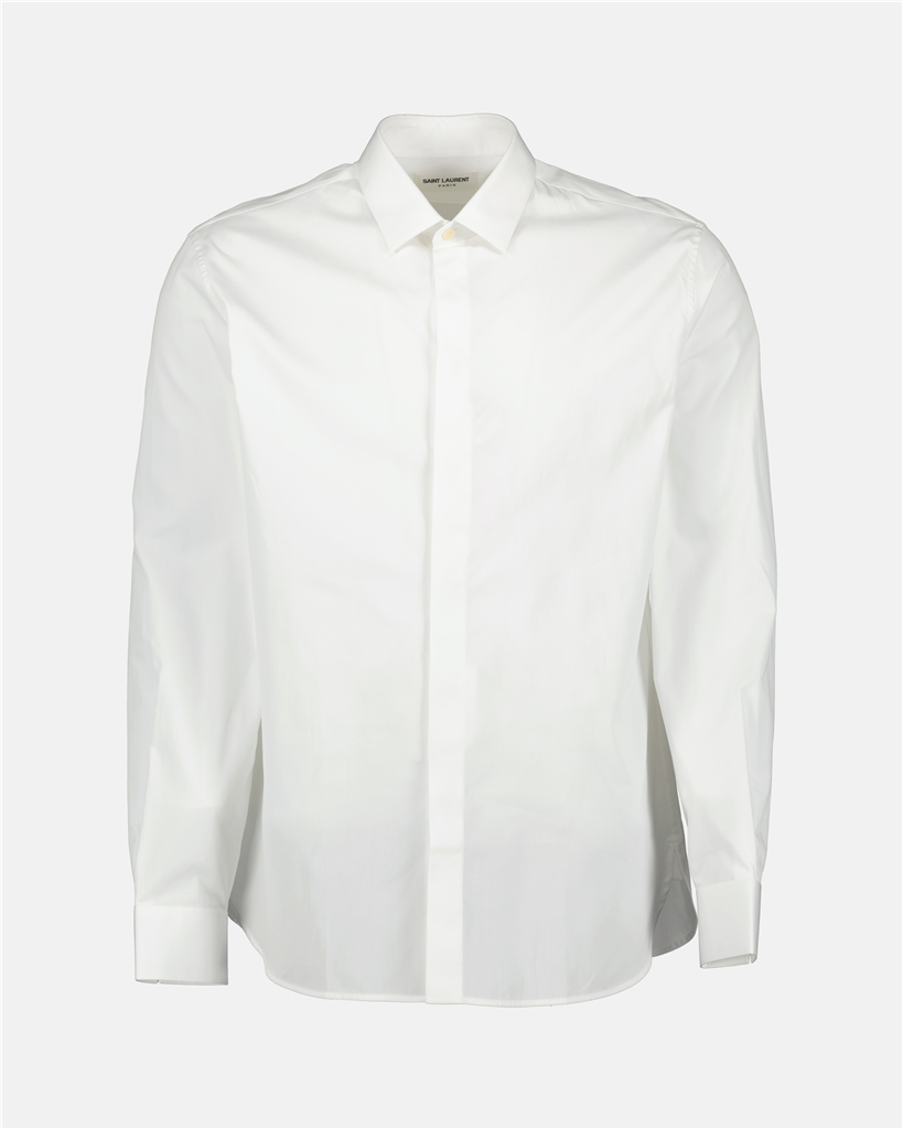 Camisas Chemise classique Saint Laurent Branco Homme