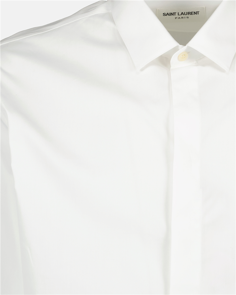 Camisas Chemise classique Saint Laurent Blanco Homme