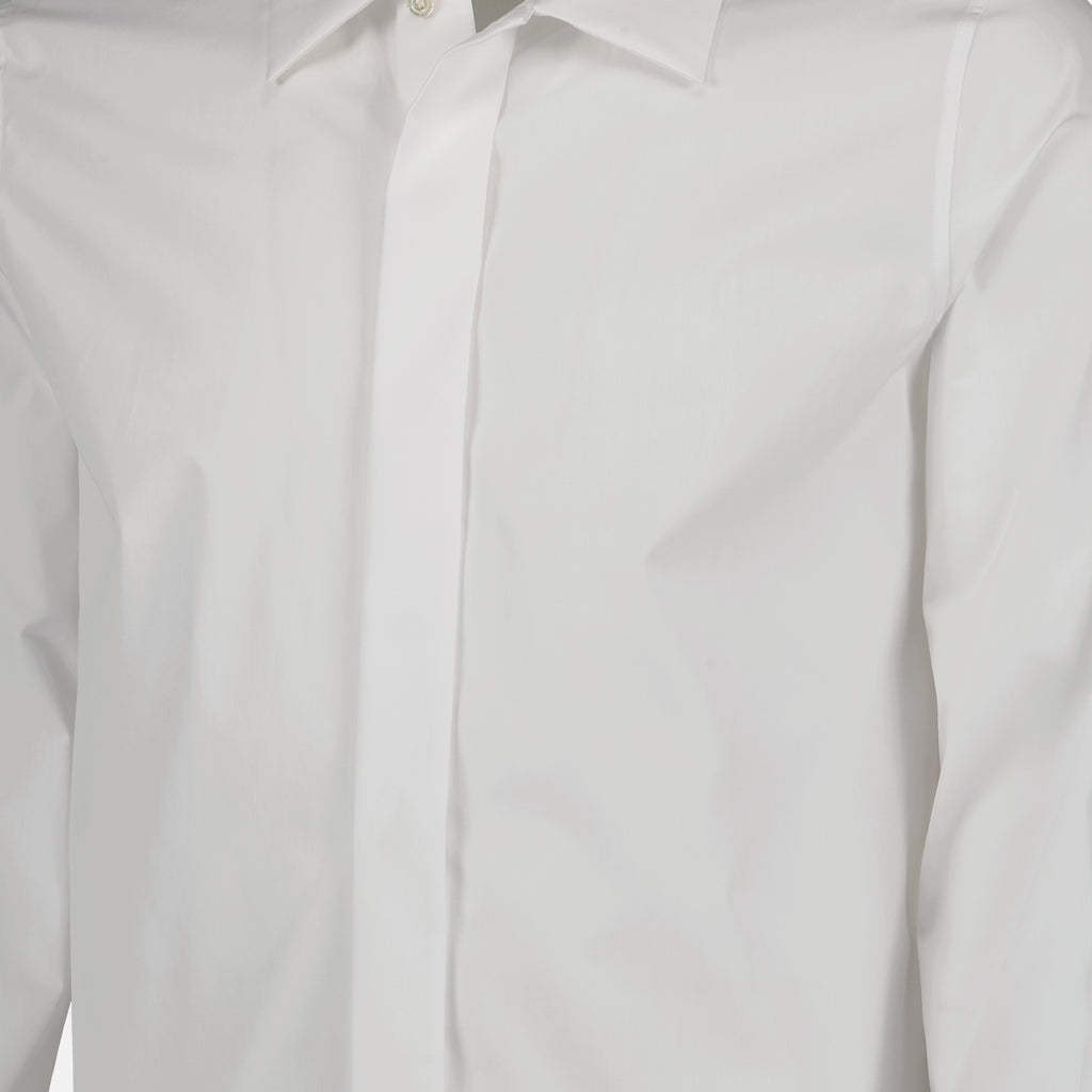 Camisas Chemise classique Alexander McQueen Blanco Homme