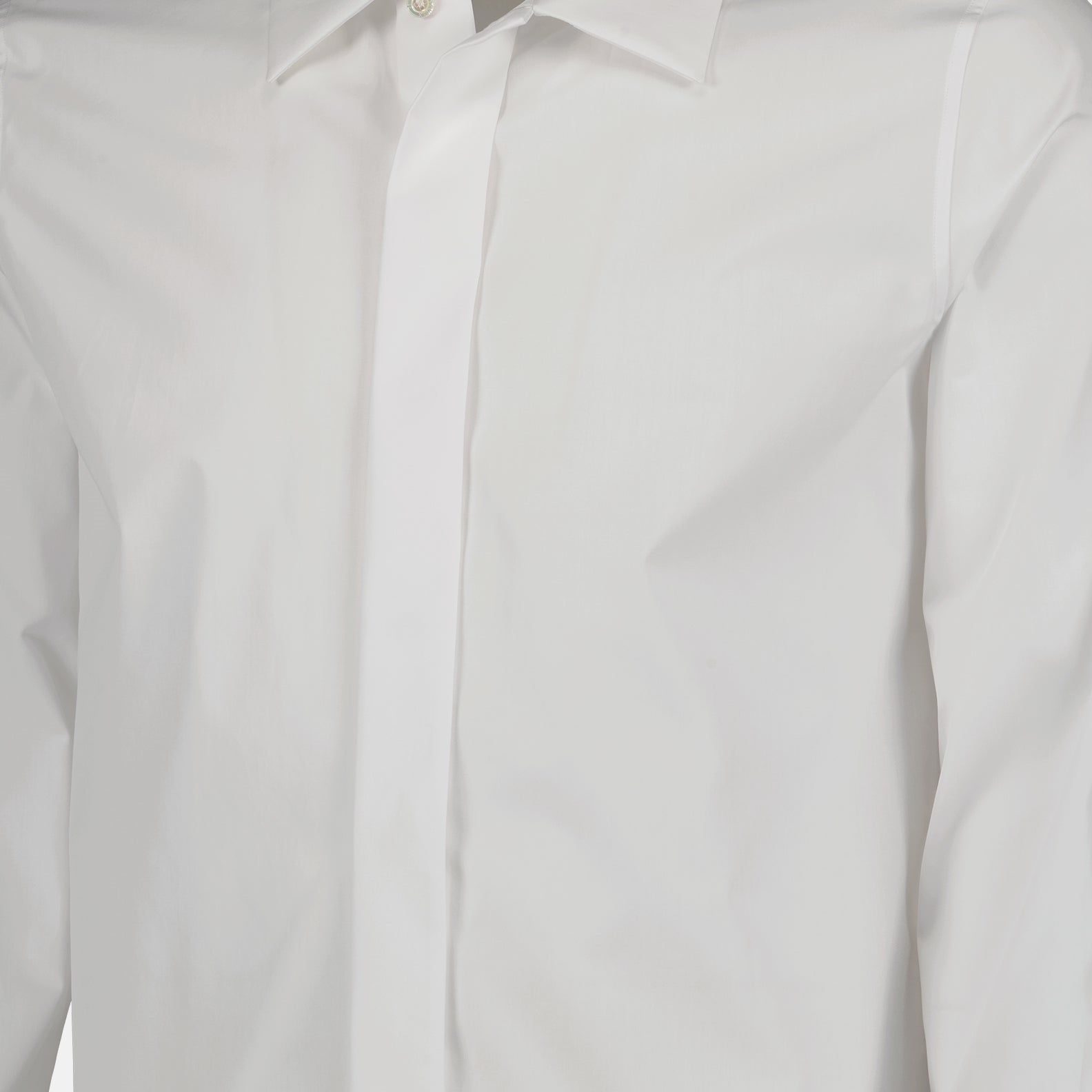 Camisas Chemise classique Alexander McQueen Blanco Homme