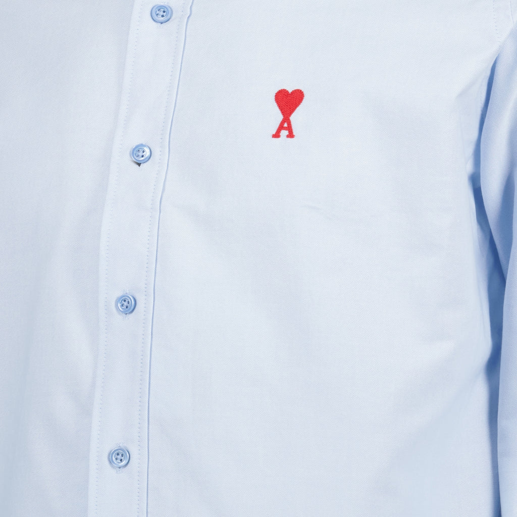 Camisas Chemise col boutonné Ami PARIS Azul Homme
