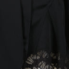 Chemise courte à nœud lavallière