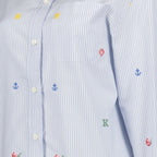 Camisas Chemise Kenzo Pixel Kenzo Azul Femme