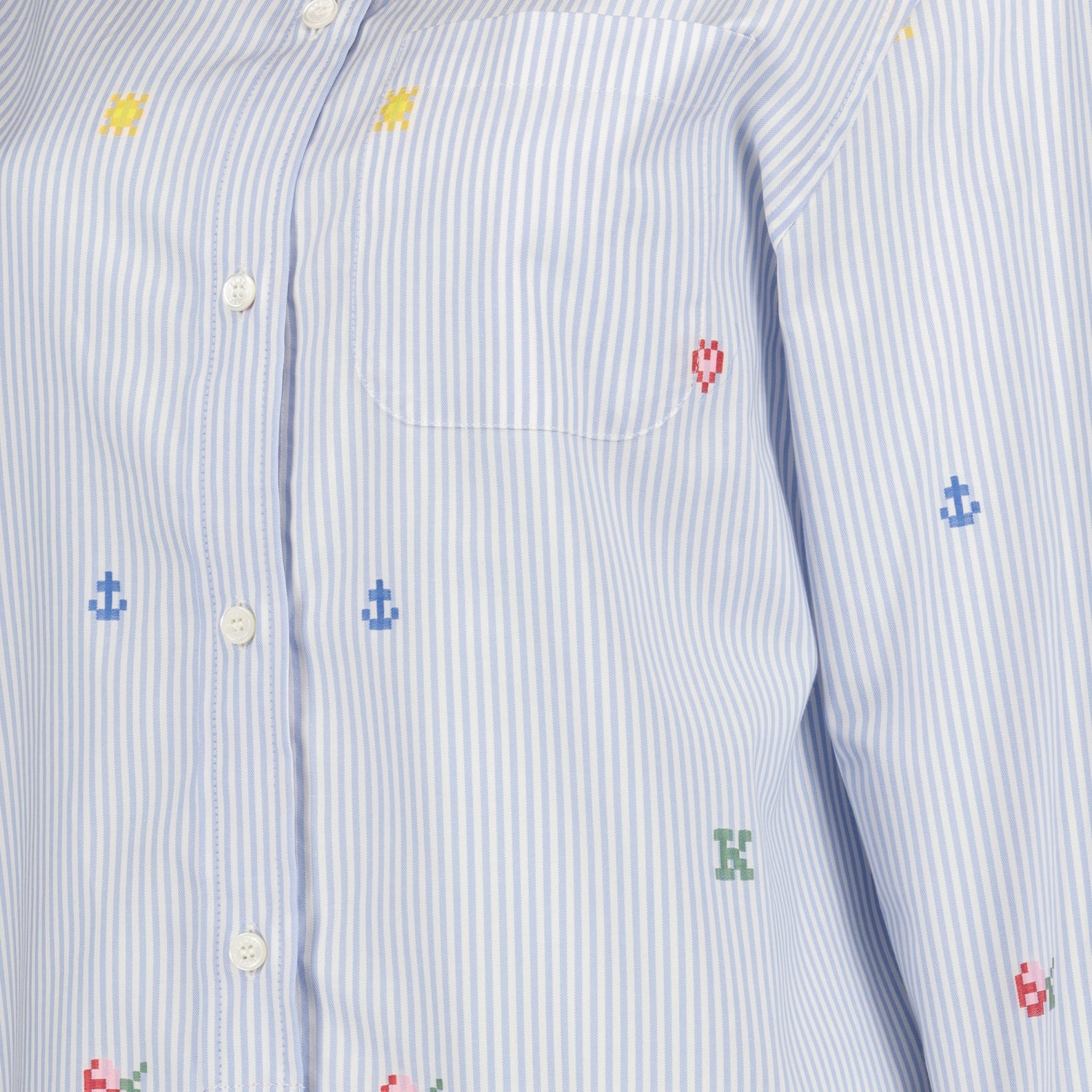 Camisas Chemise Kenzo Pixel Kenzo Azul Femme