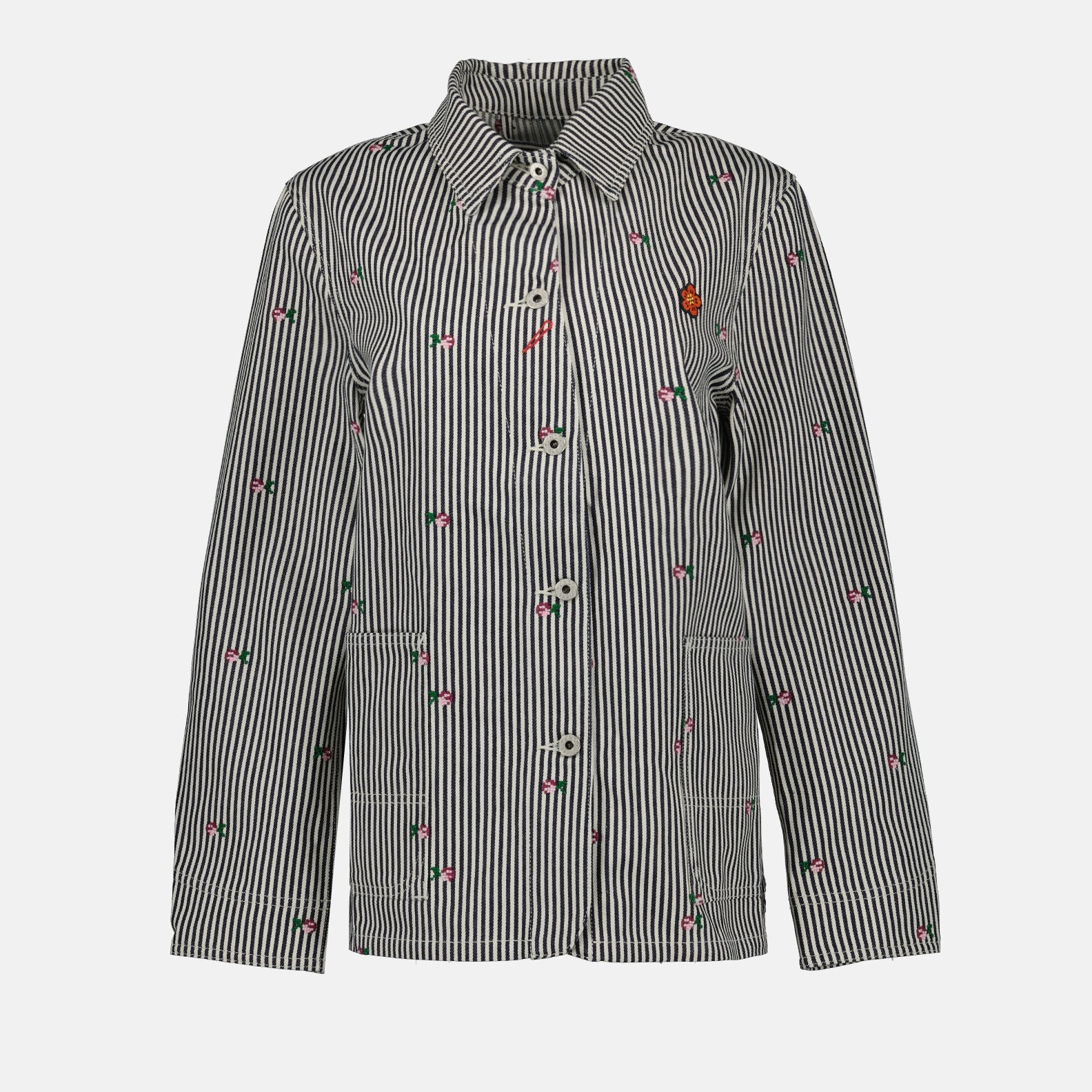 Chemise en denim Kenzo Pixels