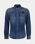 Camisas Chemise en jeans Dolce & Gabbana Azul Homme