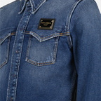 Camisas Chemise en jeans Dolce & Gabbana Azul Homme