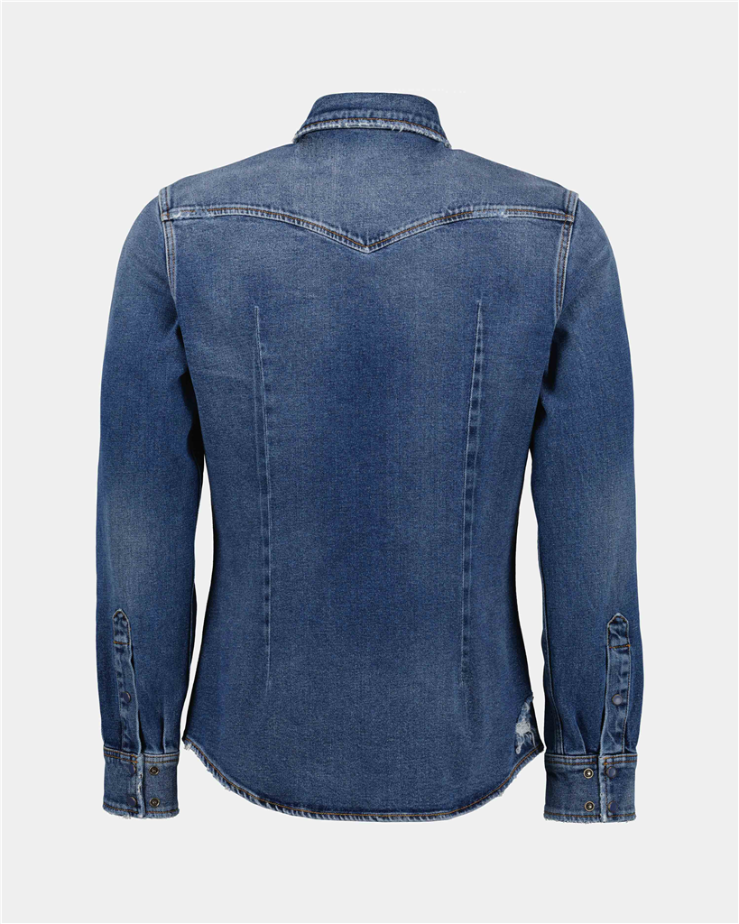Camisas Chemise en jeans Dolce & Gabbana Azul Homme
