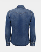 Camisas Chemise en jeans Dolce & Gabbana Azul Homme